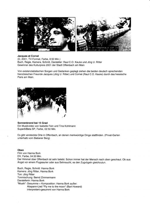 2004 Programm Kulisse Offenbach 2